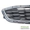 84159846 Front Upper&Lower Grill Grille Black&Chrome For 2016-2018 Chevy Malibu