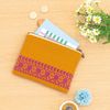 Olympus Thread Kogin Kit Card Case Mustard Kogin 55