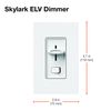 Lutron SELV-300P-WH PRESET DIMMER, White