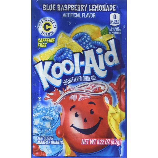 Kool-Aid Twists Soft Drink Mix - Ice Blue Raspberry Lemonade Unsweetened,