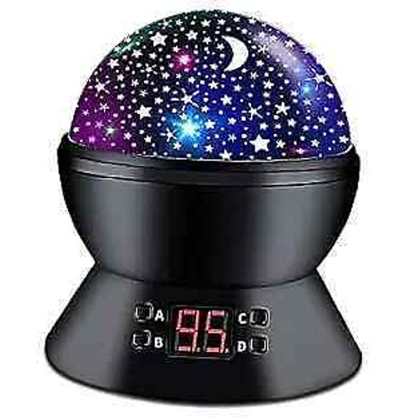 Star Projector Night Light for Kids Bedroom Ceiling Baby Starry Sky Night Lamp