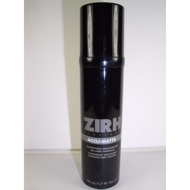 ZIRH PLATINUM ACCLI-MATTE MATTIFYING MOISTURIZER 1.7 oz /  50 ml