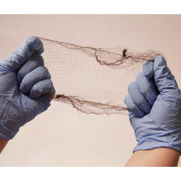 100 Disposable Hair Nets 24inch Nylon Honeycomb Hairnet Thicker Mesh Much Easier To Use