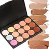 FantasyDay® Professional 15 Colours Cream Concealer Camouflage Makeup Palette Contouring Kit + 11 Pcs Makeup Brushes - Ideal for Professional and Daily Use