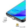 E-BOX Magnetic Charging Cable, Tablet Compatible, 3.3 ft (1 m) x 3 Pack, 3A, Rapid Charging, Data Transfer, Magnet, Micro USB Type C Cable (Blue)