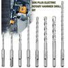 3Pcs 5/8"x6" SDS Plus Drill Bit Set Rotary Hammer Carbide Tip for Masonry Bricks