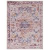 Linon Washable Merit Polyester 3'x5' Rug in Ivory