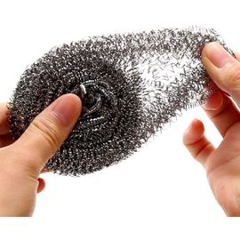 utensil scrubber brush Steel Scrubber Steel Sponge Steel Wool Pads  Stainless