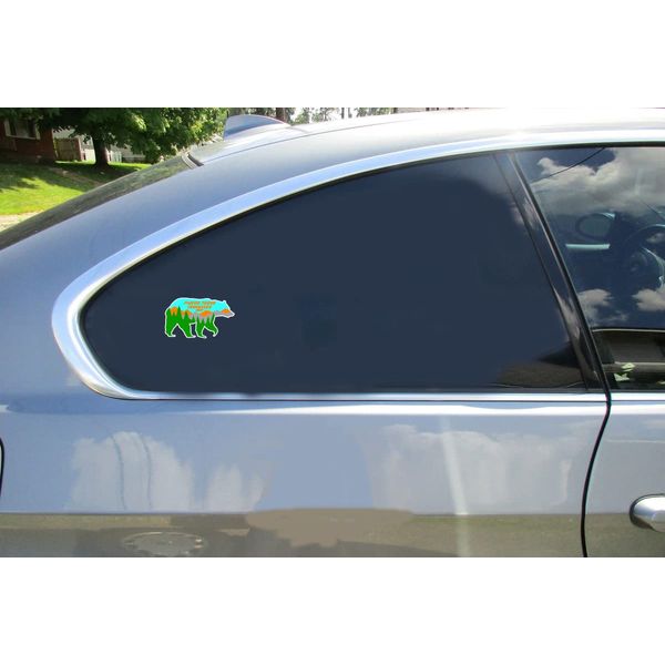U.S. Custom Stickers Pigeon Forge TN Bear Sticker 4 Inch