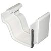 Vinyl Gutter Joiners - Traditional White, 2 Piece