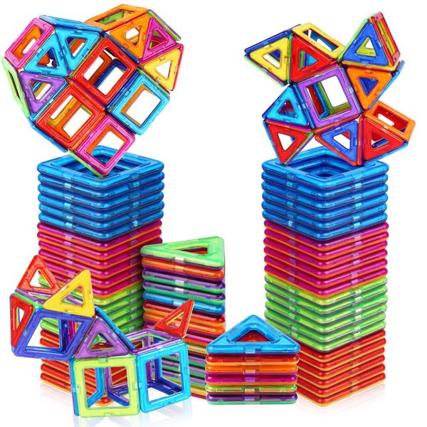 OSDUE 40PCS Magnetic Building Blocks Set, Magnetic Tile Educational Toys, Kids Learning Development Construction Set (40PCS Magnetic Building Blocks Set(M))