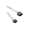 CableMod Classic ModFlex Sleeved 8-pin PCI-e Extension (White, 45cm)
