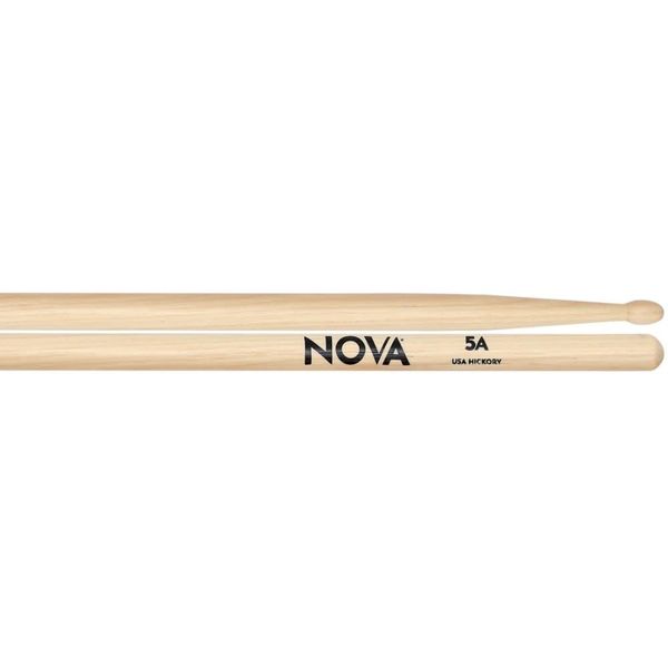 Vic Firth NOVA Series Drumsticks - 5A - Wood Tip