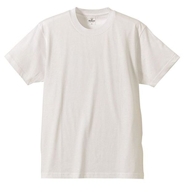 Daily necessities Short Sleeve T-shirt CB5806 White M Size [Set of 5]