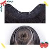 AISI HAIR Half Wig, Extensions, Collar, Curly, Women's, Wave, Loose, Fluffy, Clip Included, Light Brown, Heat Resistant, Small Face, Natural