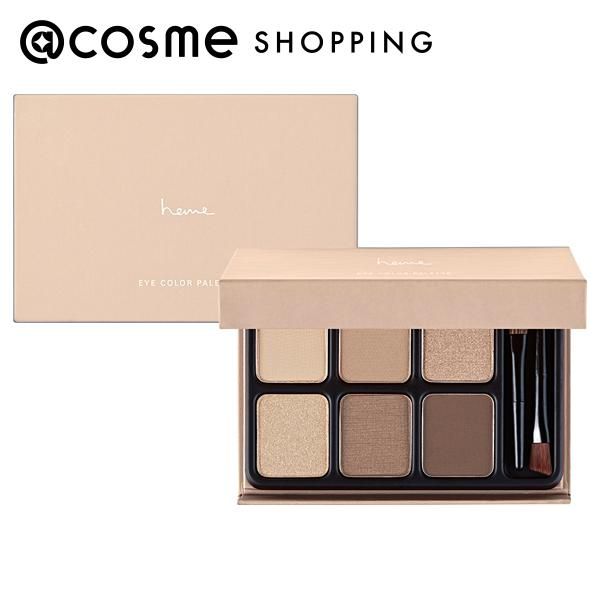 &quot;October 15th 10x points&quot; heme eye color palette oat milk 9g eyeshadow @cosme