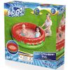 H2OGO! Bestway Sweet Strawberry Pool - 66" x H15 - Inflatable 3-Ring Play Pool, Kids,103 Gallon, Ages 2+