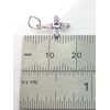 Zia tiny sterling silver charm .925 x 1 Sun Light Pagan charms