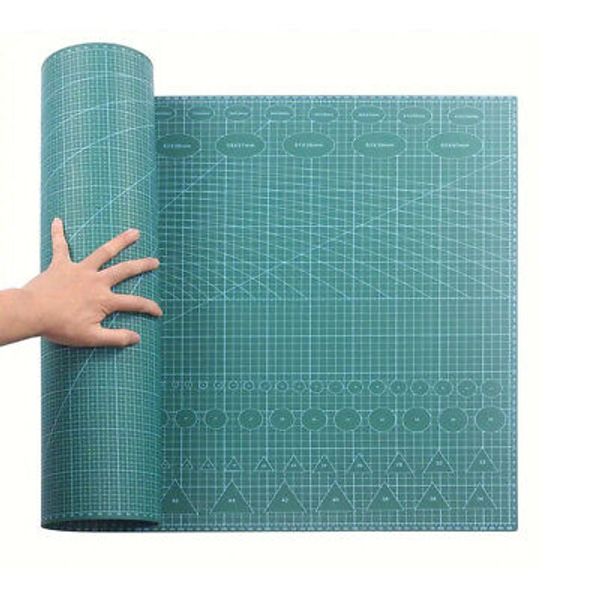 35.43x23.62inch Self Healing Cutting Mat A1 DIY Mats for Crafts Backing Green