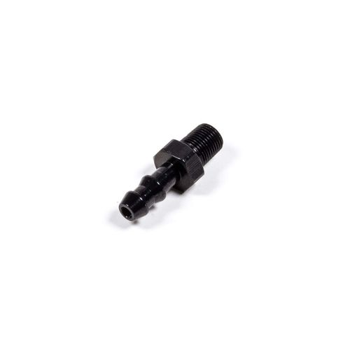 Fragola 484004-BL MPT Fitting (1/4 Hose Barb X 1/8 Black), 1 Pack