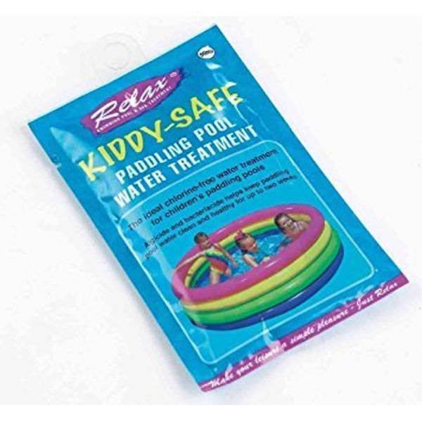 Relax 2 x 50ml KIDDY-SAFE PADDLING POOL WATER TREATMENT (CHLORINE FREE)