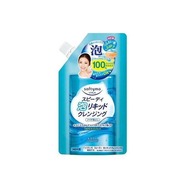 Kose Cosmeport Softymos Speedy Foaming Liquid Cleansing Refill 180ml (Cash on delivery not available)