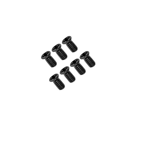 JINTAI Black Lower Bottom Base Cover Case Screws Replacement for DELL Vostro 3400 3401 3405 5590(1 Set: 7pcs. M2.5X5)
