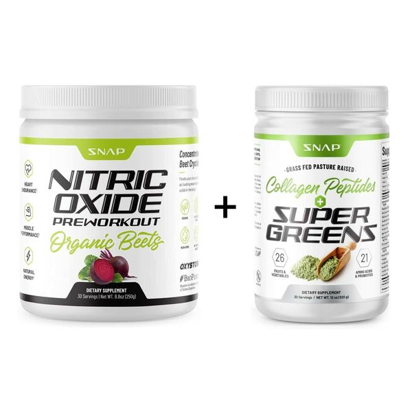 Pre Workout Nitric Oxide Beets - Green Collagen Superfood Bundle