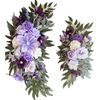 Purple Arch Flower Artificial Flower Arch, Small Wedding Arch