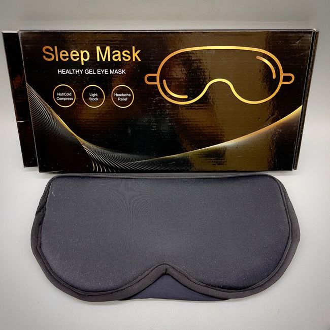 Sleep Mask Healthy Gel Eye Mask Opened Box 1PK