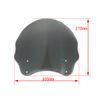 World Walk ws-05ms Screen Medium Size Motorcycle Meter Visor Smoke General Purpose