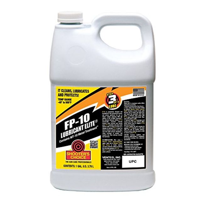 Shooter's Choice Fp-10 Lubricant Elite Plastic Jug, 1 Gallon