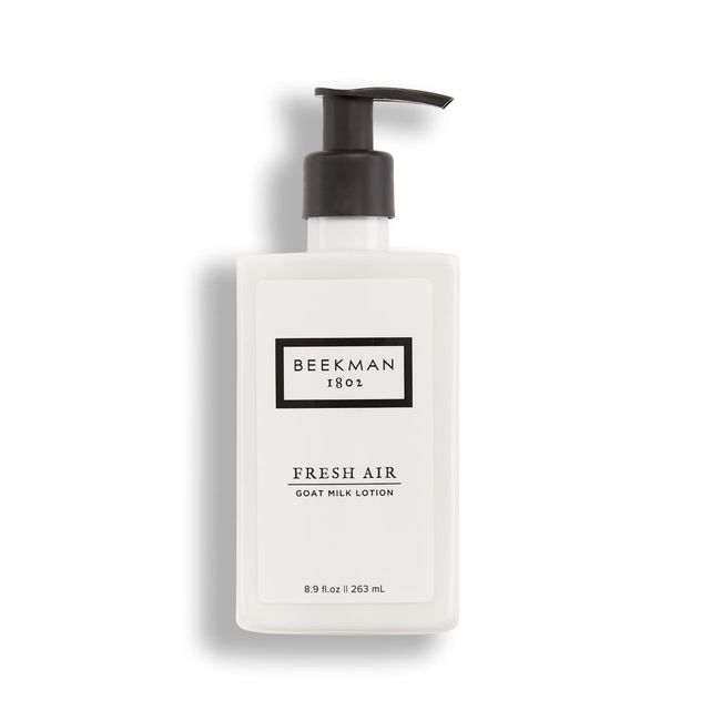 Beekman 1802 Goat Milk Lotion, Fresh Air - 8.9 oz - Hydrating & Naturally Exfoliating Body Lotion - Good for Sensitive Skin - Cruelty Free