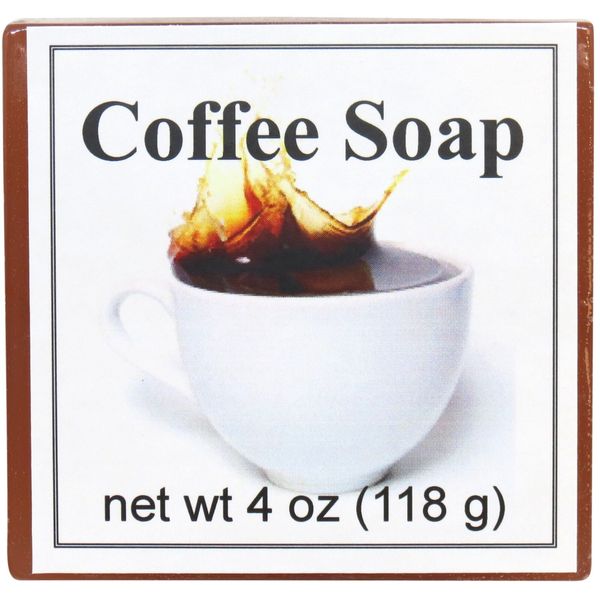 Coffee Glycerin Soap by Eclectic Lady, 4 oz Bar