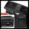 A-Premium A/C Air Vent Panel Compatible with Toyota Camry 2007-2013, Front Side, Black