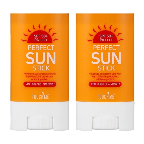 Touch Me Sun Stick Triple Functional Tone Up Sun Stick Sunscreen 20g 2pcs