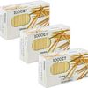 Kitchen Essential 1000 Count 100% Natural Bamboo Toothpicks - 6 Packs