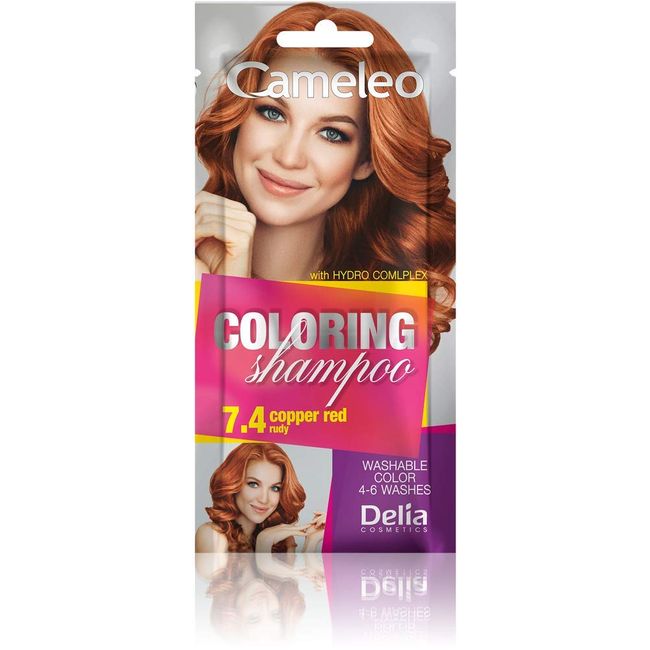 Delia Cameleo Hair Coloring Renk Canlandırıcı Şampuan 7.4