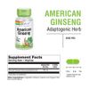 Solaray American Ginseng 480 mg | 50 VegCaps