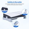 Mcbazel Horizontal Stand Compatible with PS5 Slim Console, Base Stand Holder for PS5 Slim DE/UHD Console -White