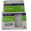 Flents Seal-Rite Silicone Ear Plugs, 3 Pairs (Pack of 4)