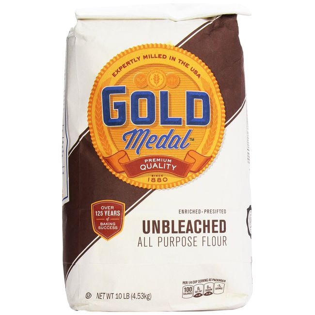 Gold Medal All Purpose Flour, Unbleached, 10 lbs