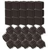 ZERONOWA Pipe End Cap Square Cap Protective Cover Insert Cap Chair Leg Square (25mm)