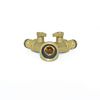 3/4" Two Way TECH TRADERS Double Garden TAP Connector Adaptor Made with Solid Brass