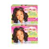 AFRICAN PRIDE Dream Kids Olive Miracle No-Lye Relaxer - Regular - 2 Pack Bundle