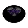 Migraine Awareness Fight Hope Support Strong Warrior PopSockets Swappable PopGrip