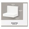 Command Display Ledges, Quartz, 2-Ledges, 8-Medium Foam Strips (HOM23Q-2ES), Great for dorm decor