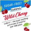 Ludens Throat Drops, Sugar Free Wild Cherry, 25 Count