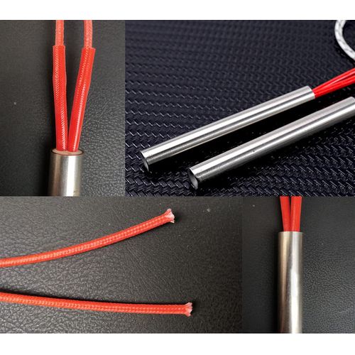 YXQ 8 x 40mm 100W Cartridge Heater Electric Heating Pipe Fittings AC110V, 2Pcs