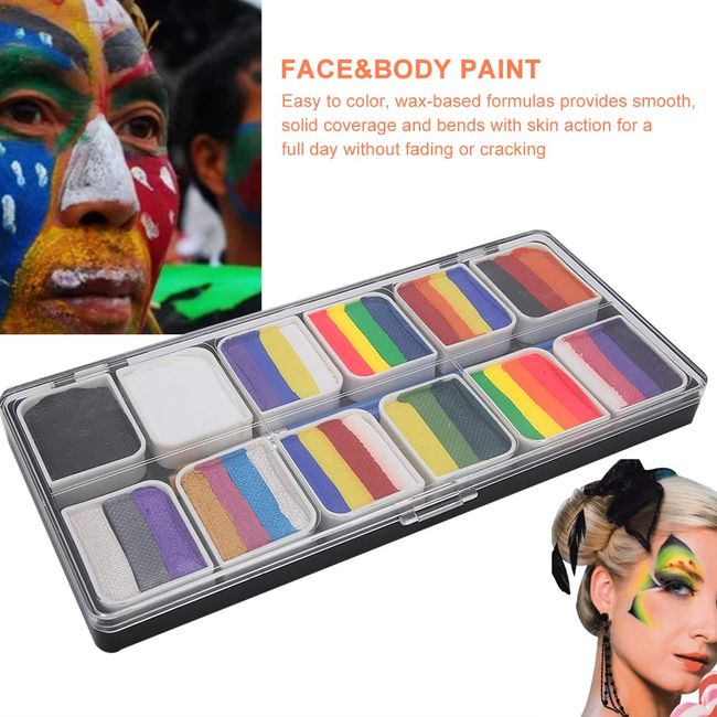 Tag Face & Body Paint - Regular Palette 12 x 10g